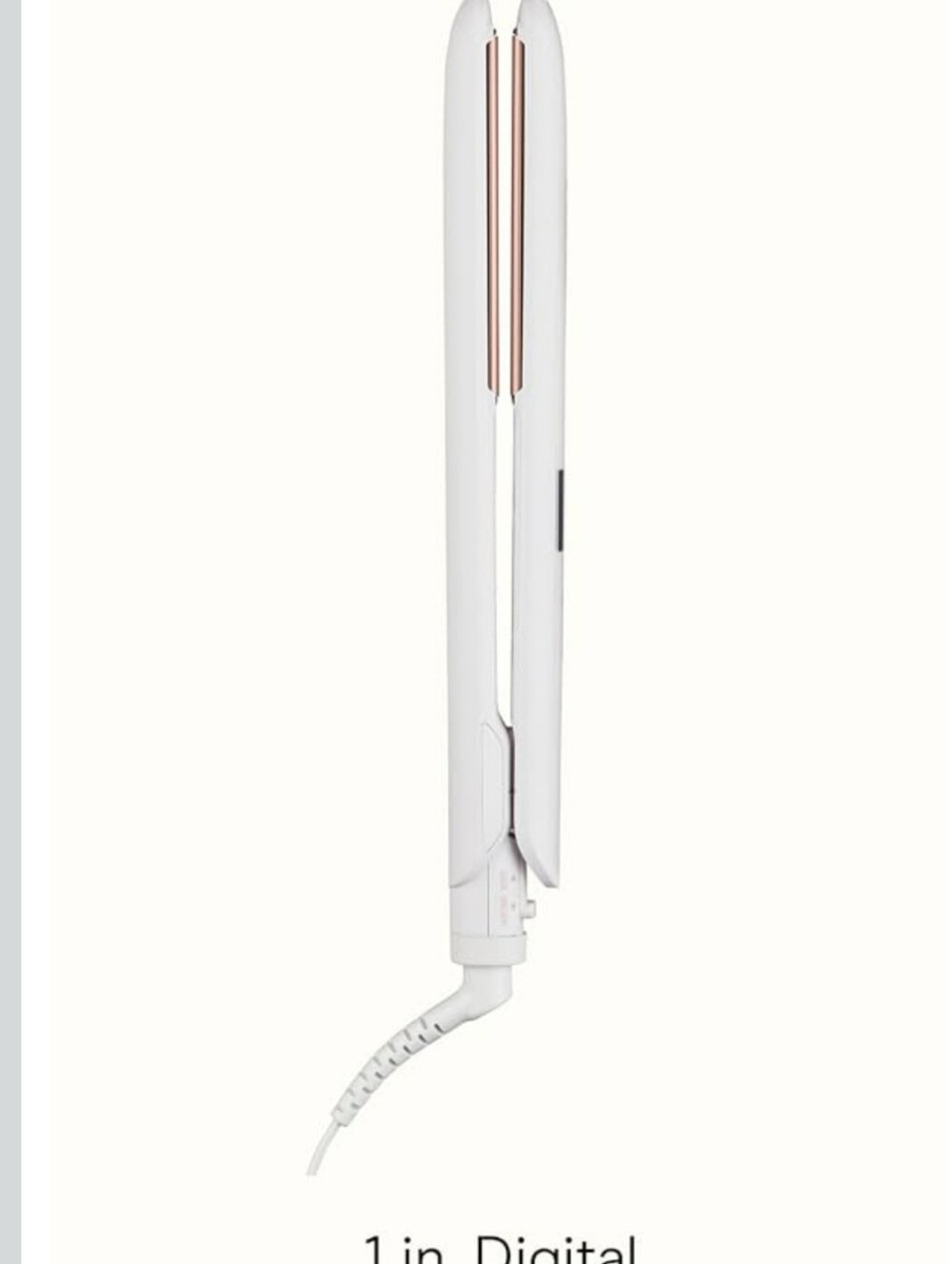 Conair Hair Straightener, Double Ceramic, 1" Extra-Long PlatesDouble ceramic